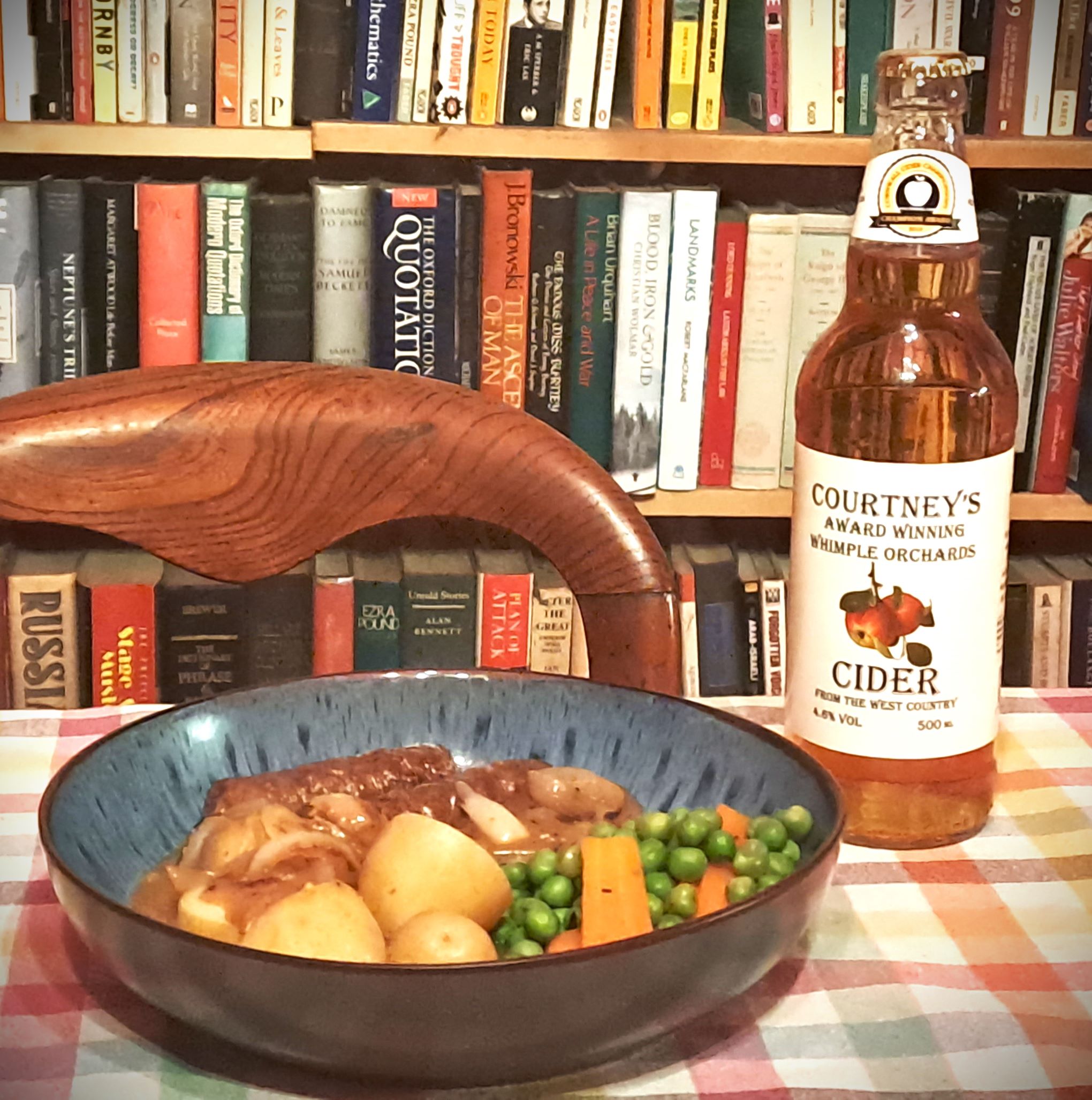 Sausages and French Onion Sauce